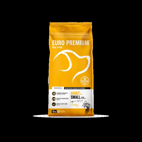 Euro premium SMALL ADULT CHICKEN & RICE 12KG