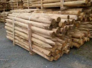 Kastanje paal Ø 12/14 cm