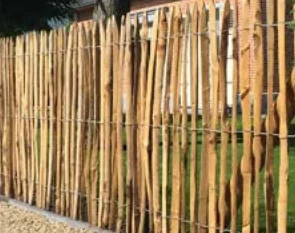 Kastanje hekwerk 4/5 x 10 m