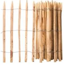 Kastanje hekwerk 7/8 x 10 m