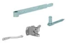 Kastanje poort met hoogte 95cm