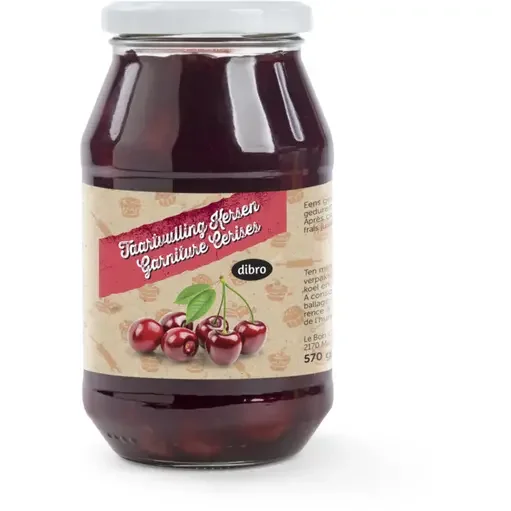 TAARTVULLING KERSEN DIBRO 570g