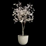 sereh rond 30cm paddenstoel beige