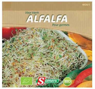 BE-BIO-02 Alfalfa Voor Kiem  DV