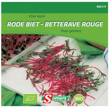 BE-BIO-02 Tuinbiet Voor  Kiem (Rode) DV 