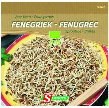 BE-BIO-02 Fenugriek Voor  Kiem DV