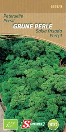 BE-BIO-02 Peterselie Grune Perle