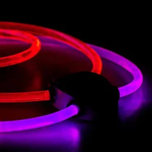 Flash light harnas USB TPU 130x2,5x1cm meerkleurig