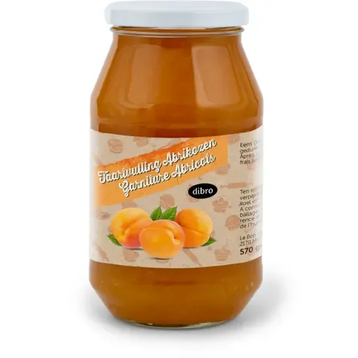 TAARTVULLING ABRIKOZEN DIBRO 570g