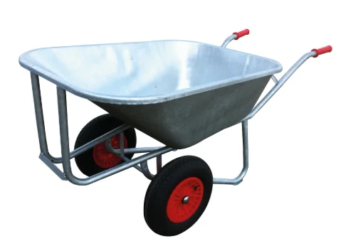 kruiwagen galva, 4Ply luchtband - binnenband - stalen velg - rollager