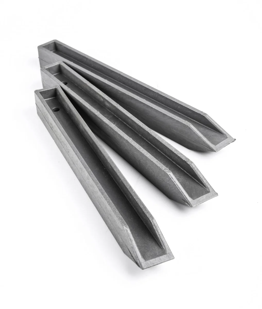 eco-afboording Recypic 38cm H - GRIJS