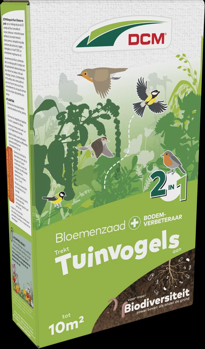 DCM BLOEMENMENGSEL TUINVOGELS 0,530KG 10M²