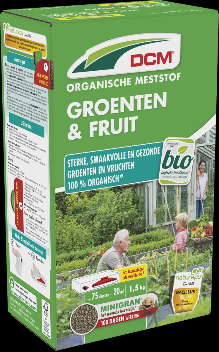 DCM GROENTEN/FRUIT 1,5KG