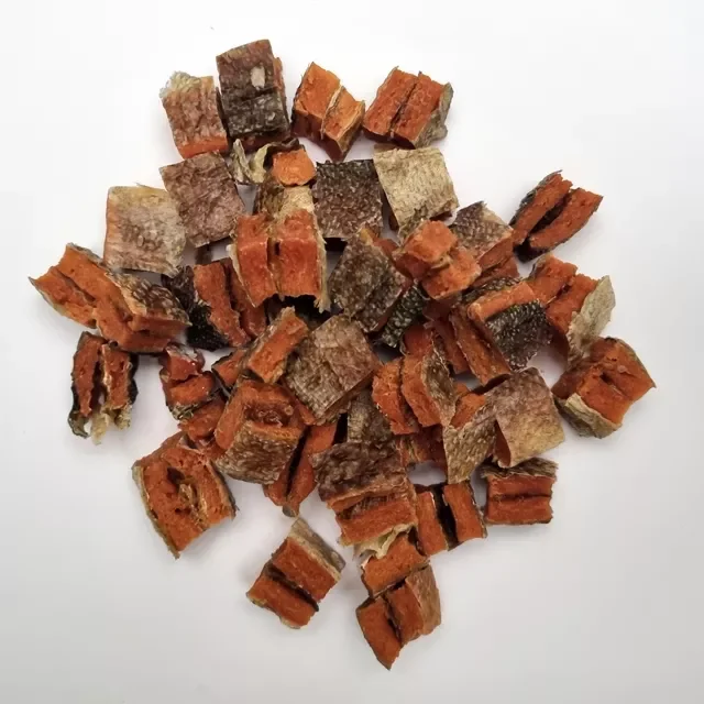 ASP zalmblokjes met huid 100g