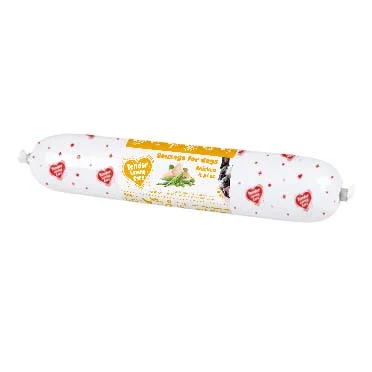 TLC Worst voor honden met kip & erwten 400g