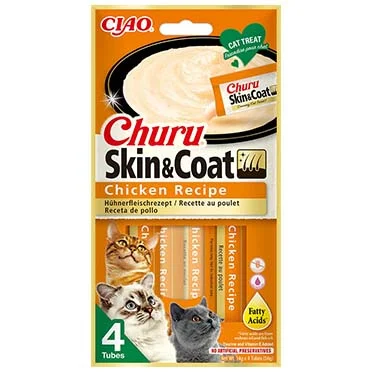 CIAO Churu Skin&Coat kip 4x14g