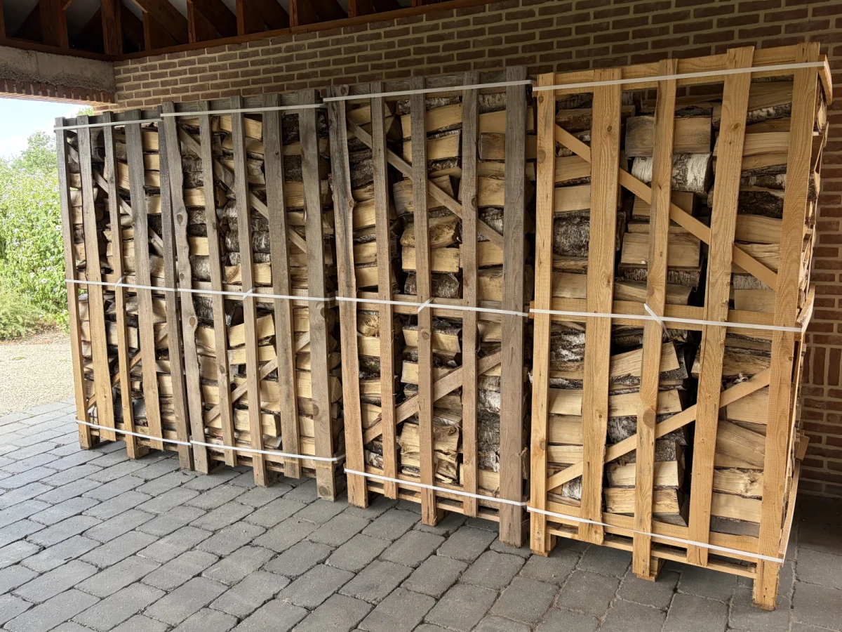 Brandhout box mengeling hardhout ± 2.0 m³ droog