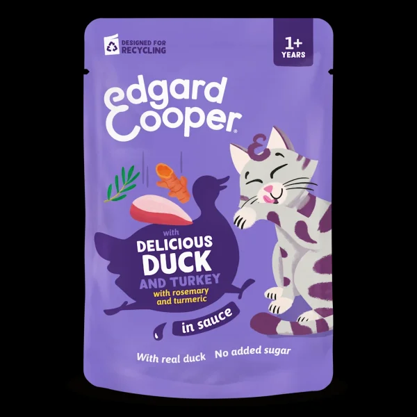 kat eend en kalkoen in saus 85g