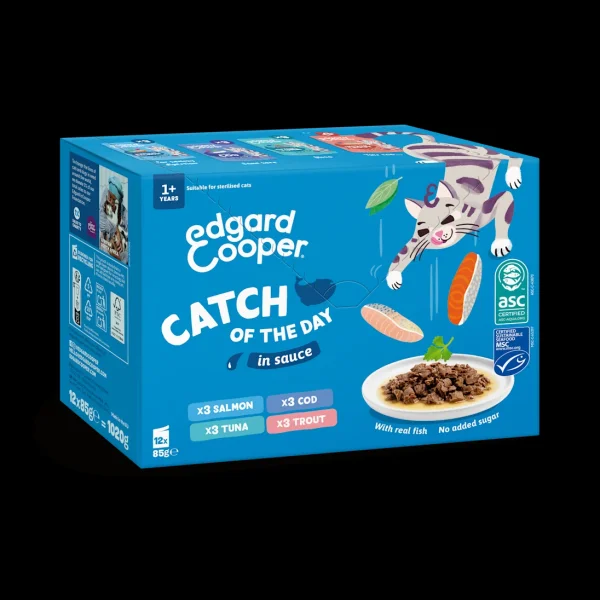 Catch Of The Day Selectie Vis in Saus 12x85g