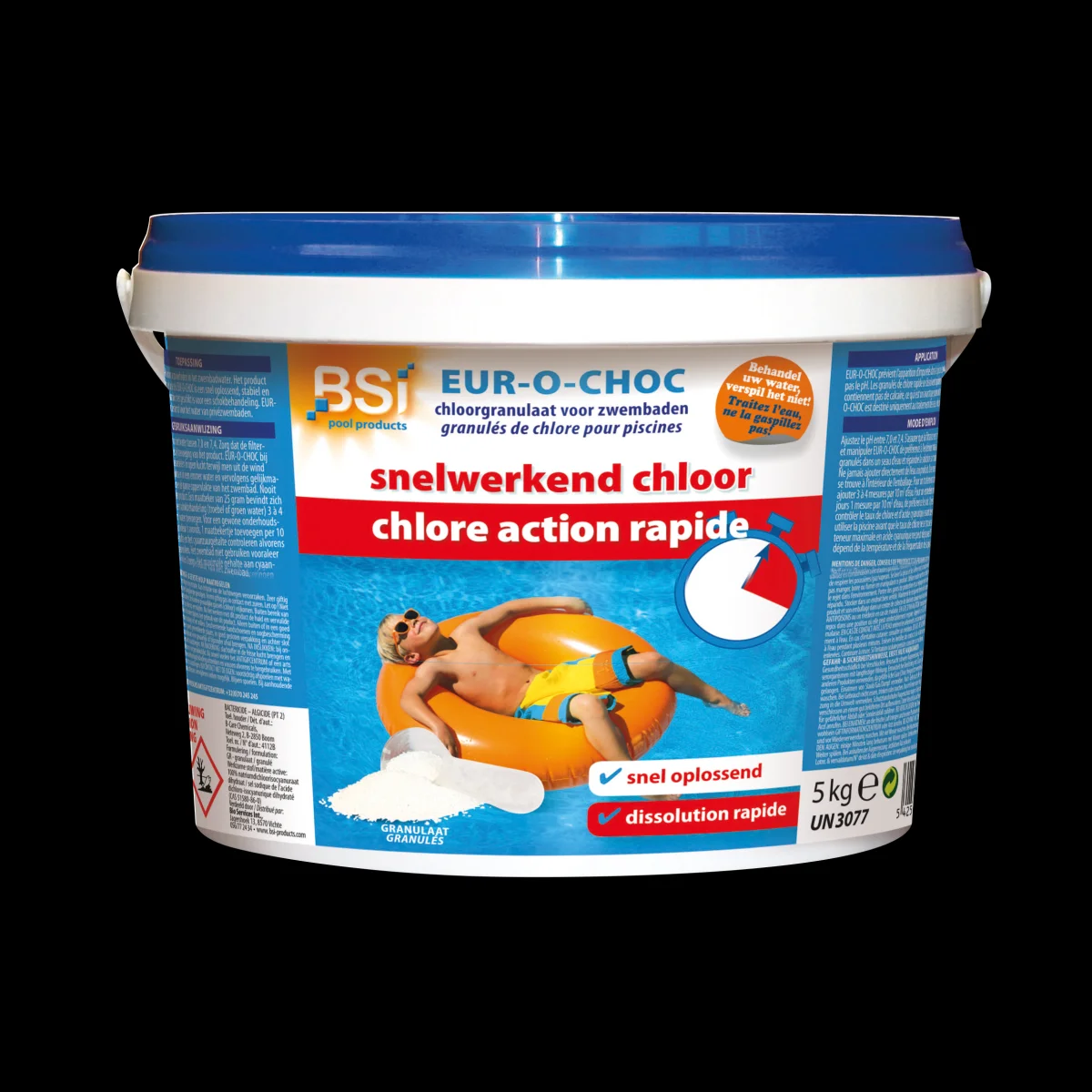 Eur-O-Choc chloorgranulaat voor zwembaden | 5 KG