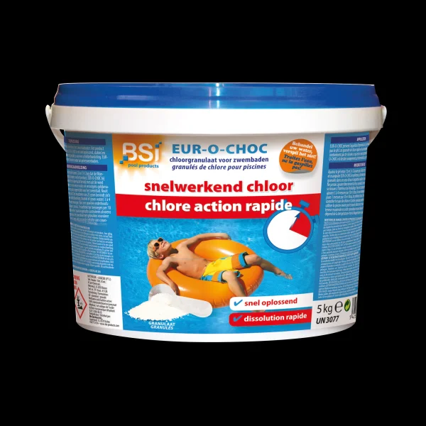 Eur-O-Choc chloorgranulaat voor zwembaden | 5 KG