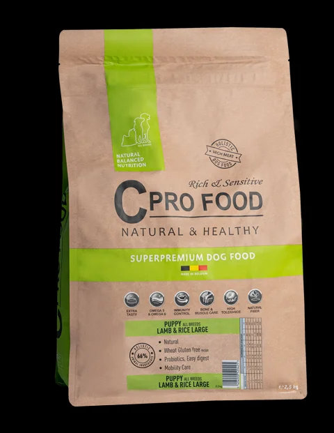 cprofood puppy all breeds lam & rijst LARGE 2.5 kg