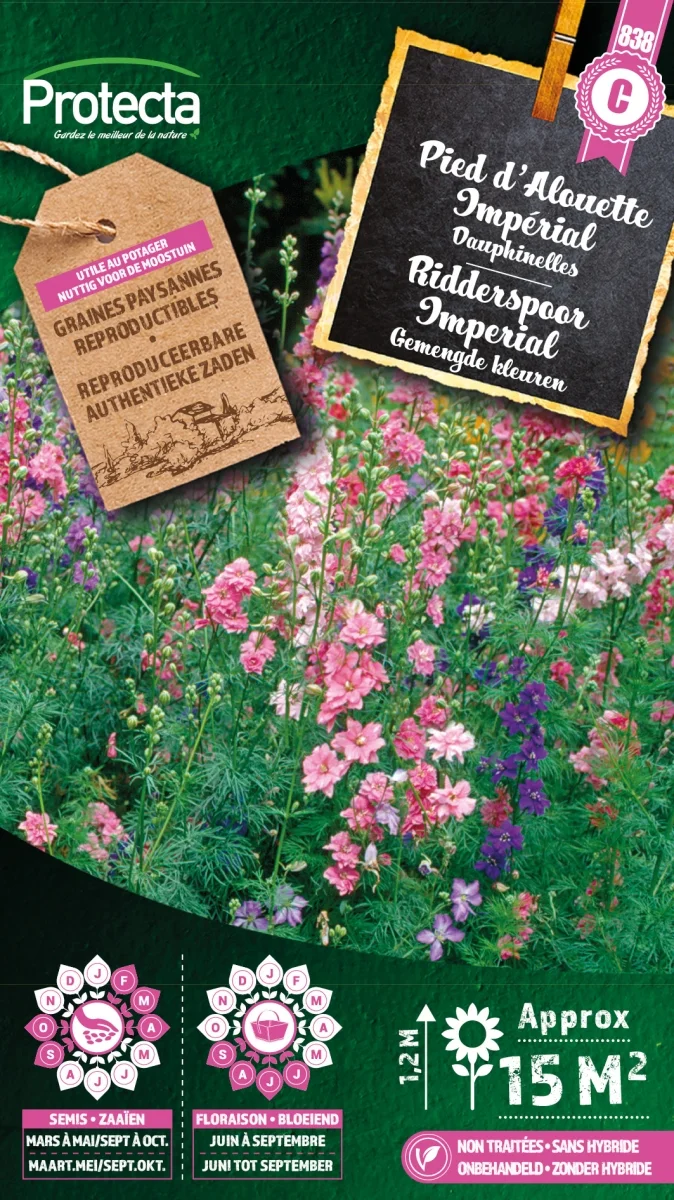 Ridderspoor Imperial gemengd