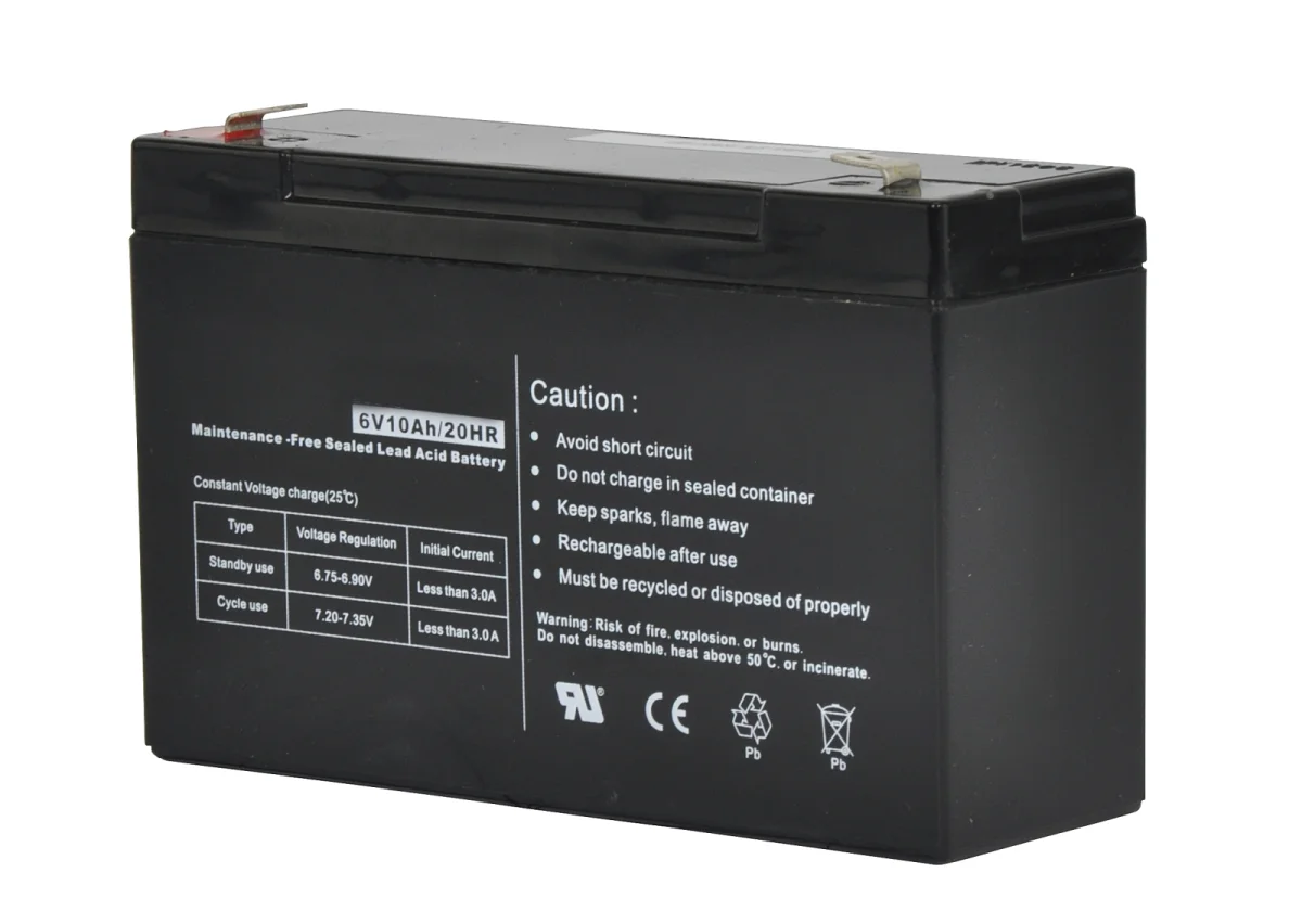 Batterij 6V 12Ah voor S40/S40LE