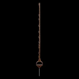 Duopack stijgbeugelpaal 1,55m terra (2x5)