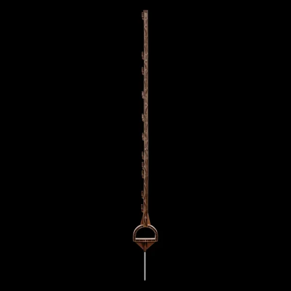 Duopack stijgbeugelpaal 1,55m terra (2x5)