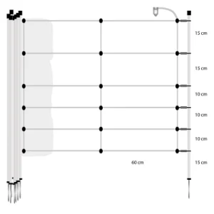 Wildzwijnennet, Wit 75/1-14/W-50m