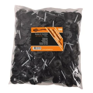 Promopack Schroef-ringisolator zwart 