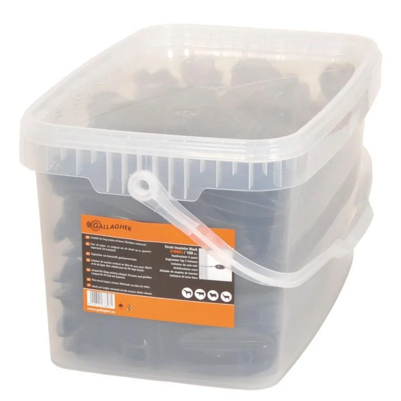 Hoekisolator S versterkt zwart (100)