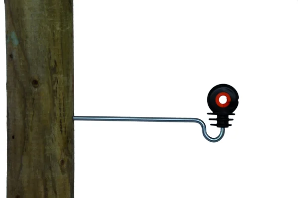 XDI Afstandschroef-ringisolator hout gebogen 18cm (10)