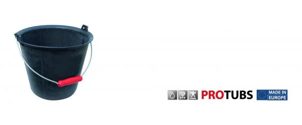 EMMER RUBBER 13L MET HANDVAT